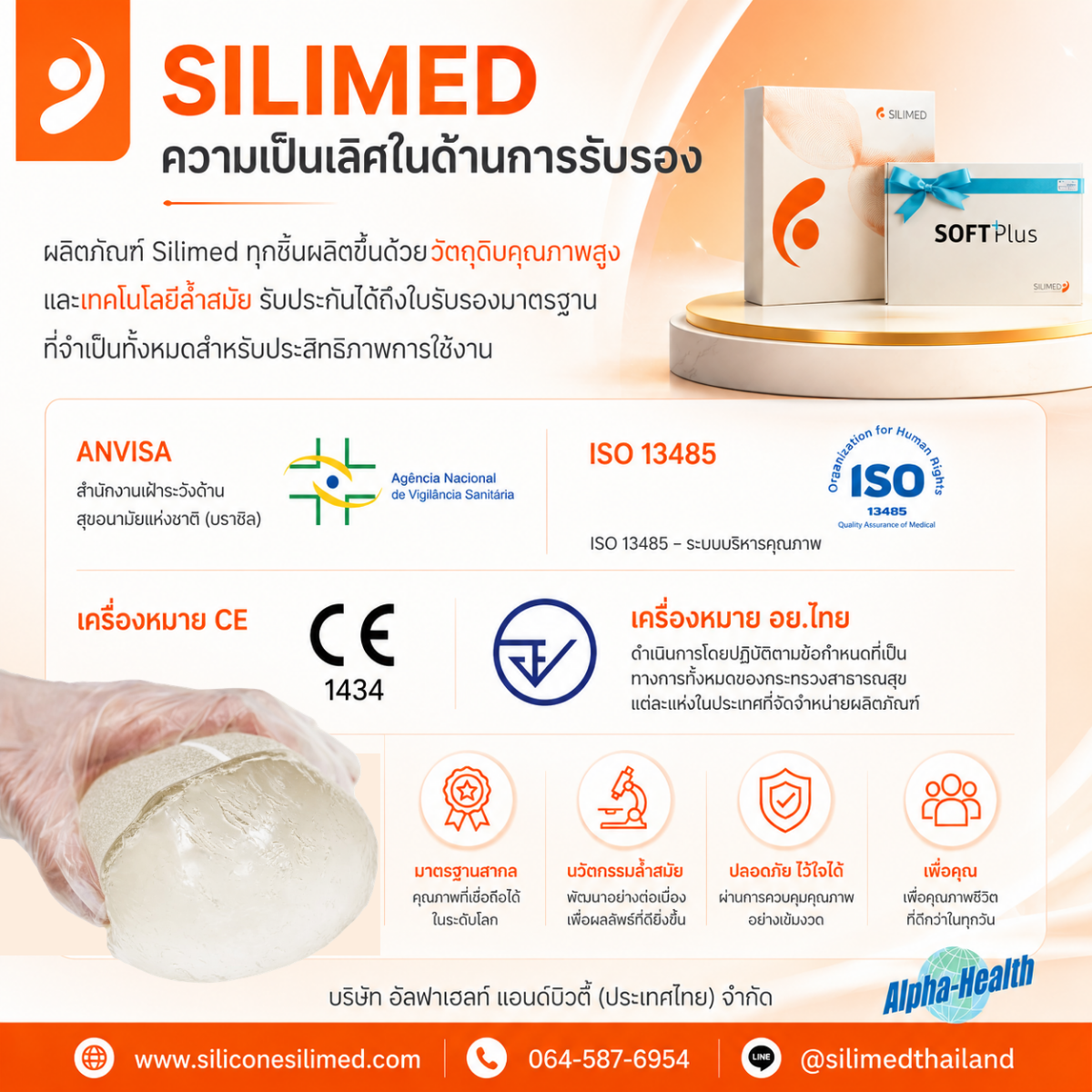 ซิลิโคนนม ยี่ห้อไหนดี