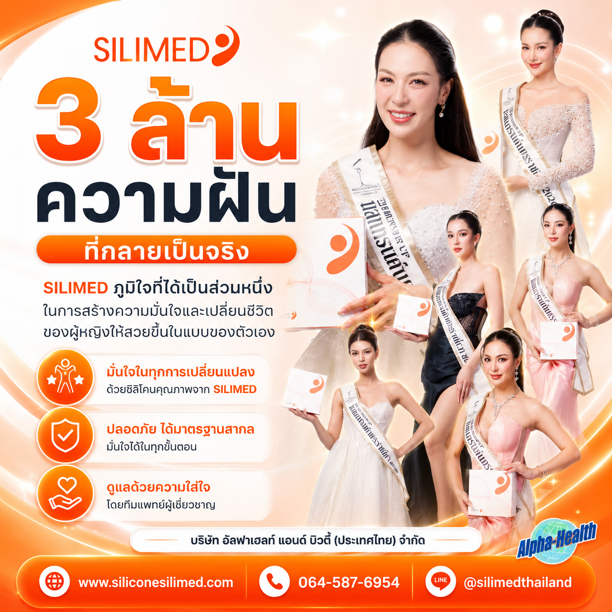 เต้านมเทียมคืออะไร มีกี่ประเภทที่นิยมในปัจจุบัน