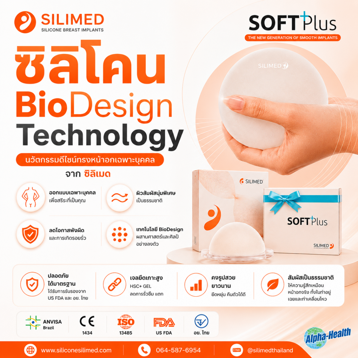 เทคโนโลยี BioDesign ของ Silimed คืออะไร เทคโนโลยี BioDesign ของ Silimed คืออะไร